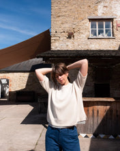 Load image into Gallery viewer, BIBICO | Lisa Boxy Knitted Top in Ecru
