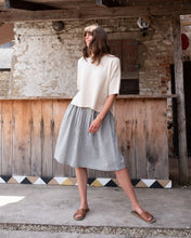 Load image into Gallery viewer, BIBICO | Lisa Boxy Knitted Top in Ecru

