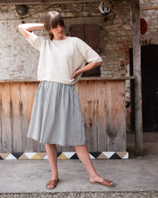 Load image into Gallery viewer, BIBICO | Jordan Casual Skirt in Olive Check
