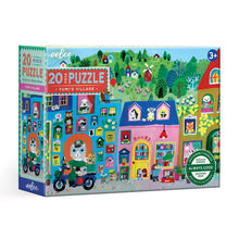 Load image into Gallery viewer, Eeboo | Yumi&#39;s Village 20 Piece Puzzle

