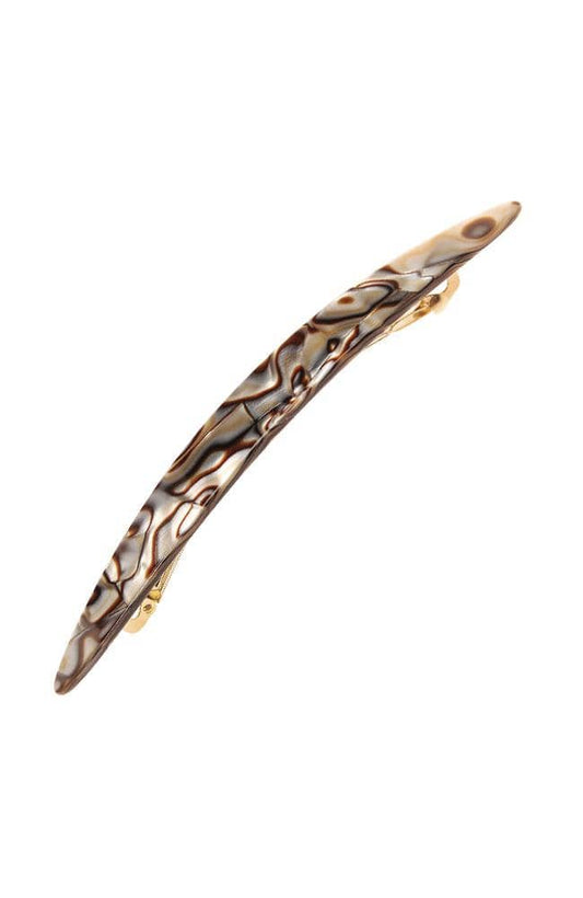 Onyx Oblong Barrette