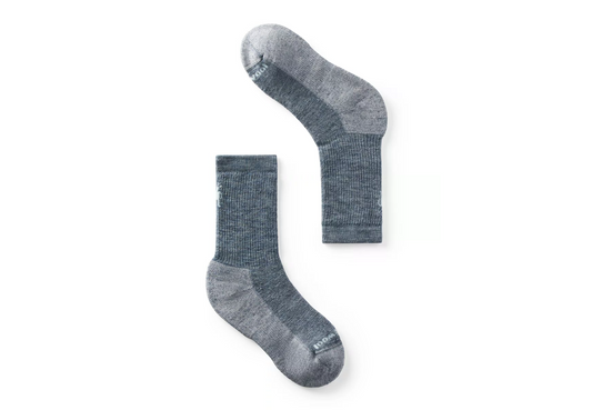 Smartwool | Kids' Hike Full Cushion Crew Socks in Pewter Blue