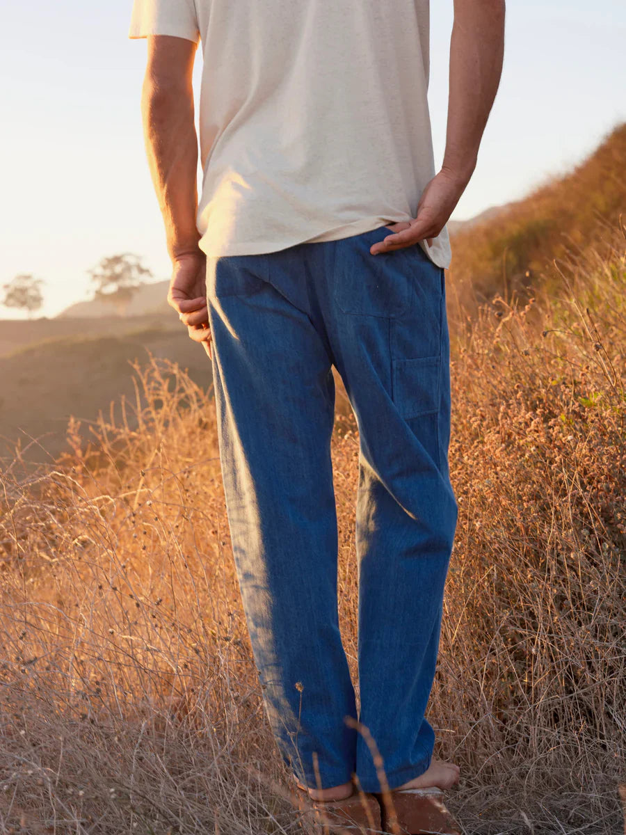 Pinnacle Pants in Indigo Denim