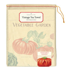 Load image into Gallery viewer, Cavallini | Vegetable Garden Tea Towel
