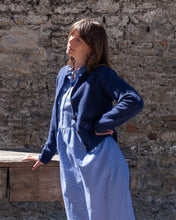 Load image into Gallery viewer, BIBICO | Bea Shirt Dress in Little Blue Check
