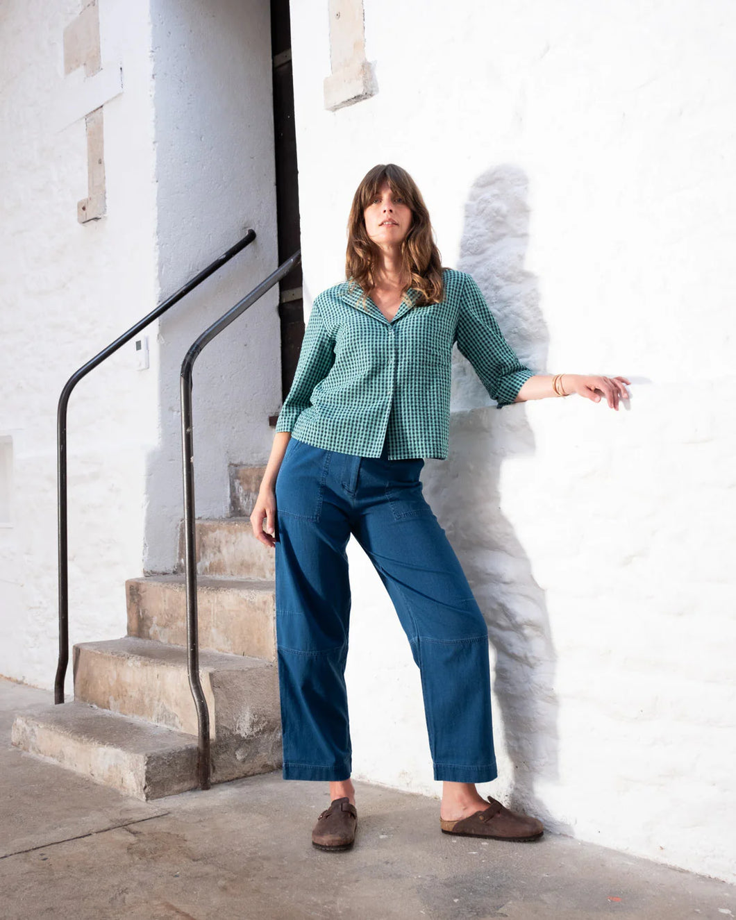 BIBICO | Margate Relaxed Trousers in Denim