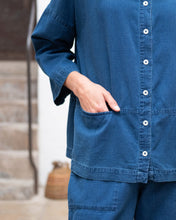 Load image into Gallery viewer, BIBICO | Anya Relaxed Blouse in Denim
