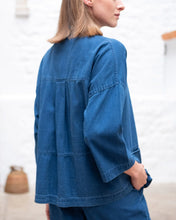 Load image into Gallery viewer, BIBICO | Anya Relaxed Blouse in Denim
