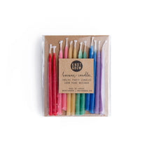 Load image into Gallery viewer, Rainbow Beeswax Party Candles
