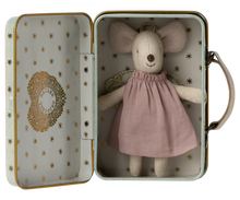 Load image into Gallery viewer, Maileg | Angel Mouse in Suitcase
