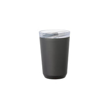 Load image into Gallery viewer, Kinto | To Go Tumbler in Black with Plug
