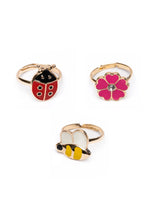 Load image into Gallery viewer, Ladybug Garden Ring Set
