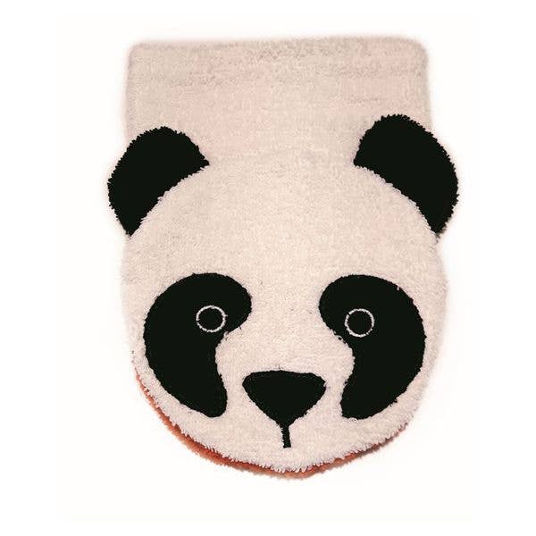 Organic Cotton Panda Washcloth