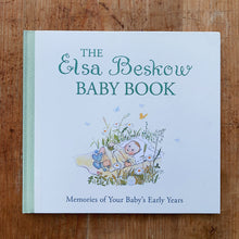 Load image into Gallery viewer, elsa beskow baby book laydown cover shot top view on wooden background
