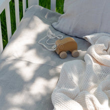 Load image into Gallery viewer, Fog Linen Work | Baby Blanket in Natural
