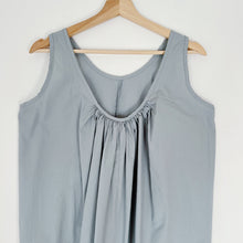 Load image into Gallery viewer, Dotter | Organic Cotton Poplin Ruched Back Dress in Dove
