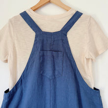 Load image into Gallery viewer, Kleen | Short Linen Jumpsuit in Marine
