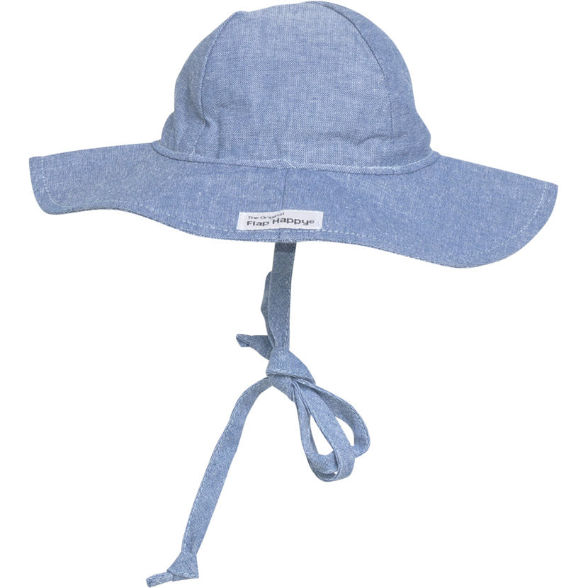 Flap Happy UPF 50+ Wide Brim Sun Hat | Chambray