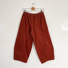 Load image into Gallery viewer, Cut Loose | Pinwheel Corduroy Lantern Pant in Cognac

