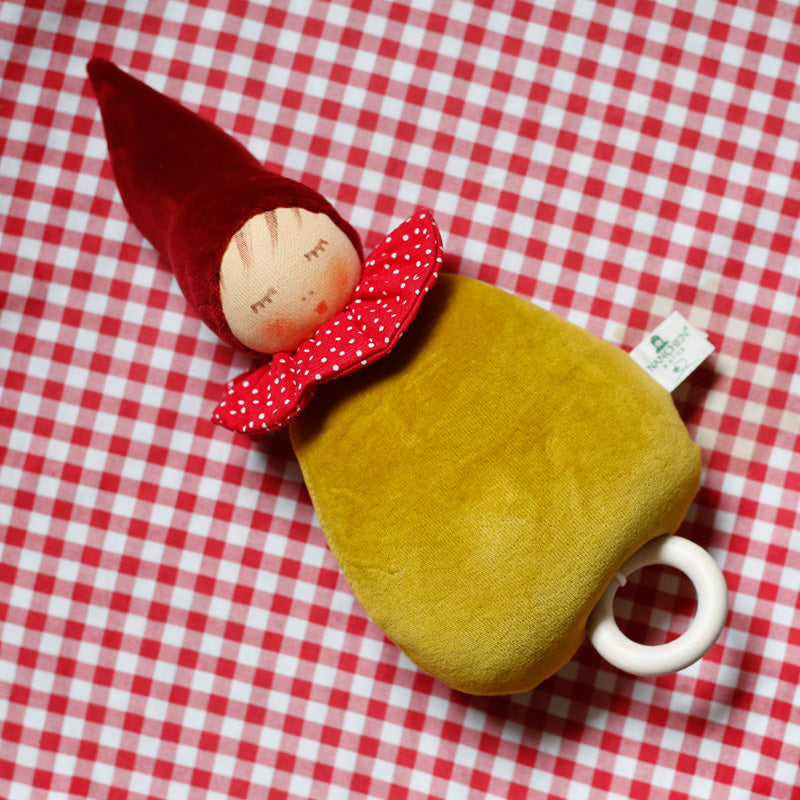 Fairy Tale Music Box Doll in Red Dot