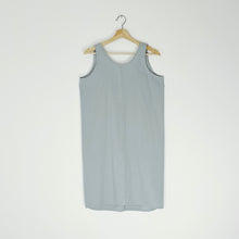 Load image into Gallery viewer, Dotter | Organic Cotton Poplin Ruched Back Dress in Dove
