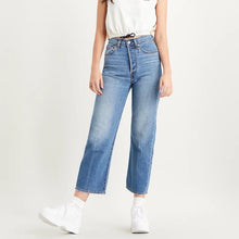 Load image into Gallery viewer, Levi&#39;s | Ribcage Straight Haight at the Ready - Medium Wash
