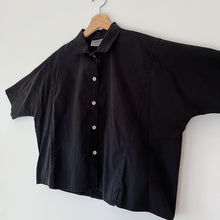 Load image into Gallery viewer, Eleven Stitch | Camp Shirt in Black
