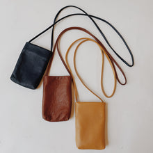 Load image into Gallery viewer, Sven | Small Leather Bag in Cognac
