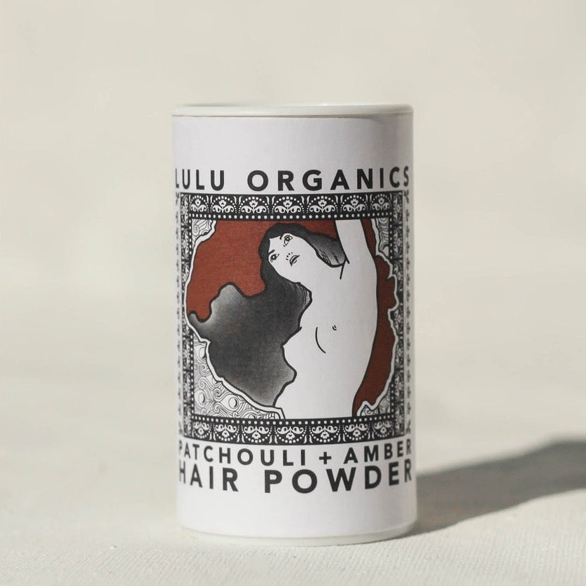 Lulu Organics | Patchouli and Amber Travel Size Hair Powder Shampoo 1oz