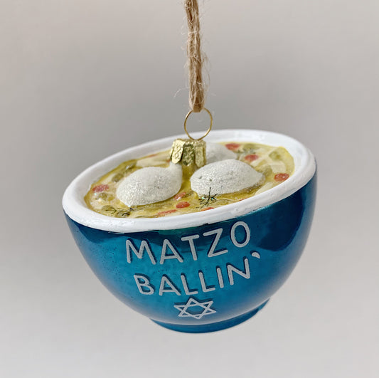Matzo Ballin' Ornament