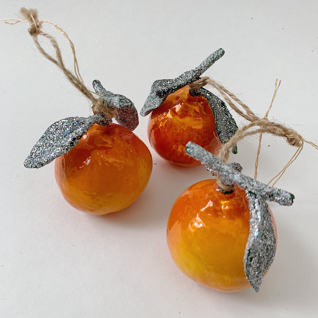 Tangerine Ornament