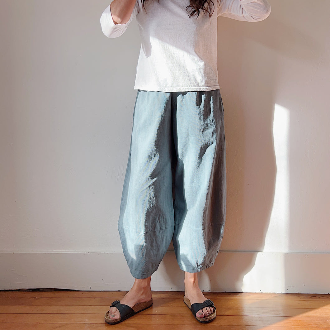 Pacific Cotton | Cotton Oliver Pant in Eucalyptus