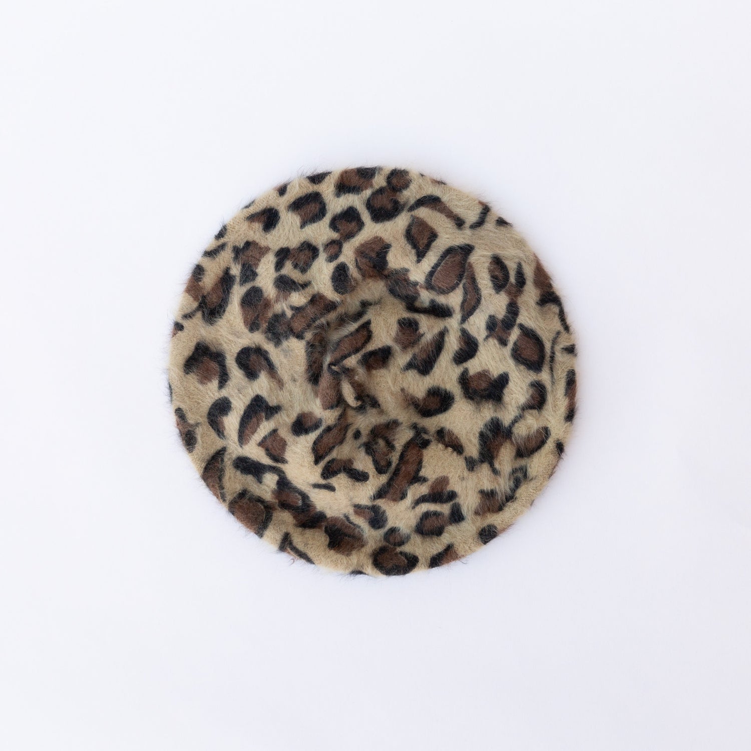 cheetah beret