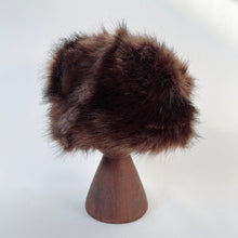 Load image into Gallery viewer, Faux Fur Hat in Chocolate
