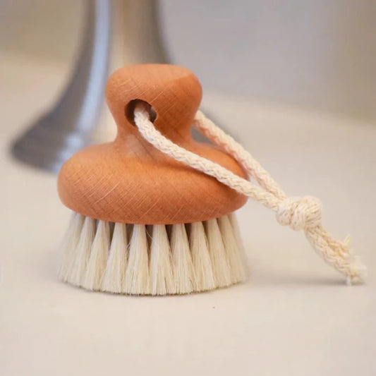 Hanging Goat's Hair Face Brush