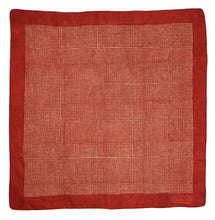 Load image into Gallery viewer, Bandana | Mini Plaid in Red Madder
