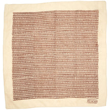 Load image into Gallery viewer, Bandana | Diamond Stripe in Ivory Maize
