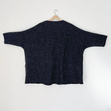 Load image into Gallery viewer, Cut Loose | One Size Boiled Wool Zip Jacket in Bluemoon
