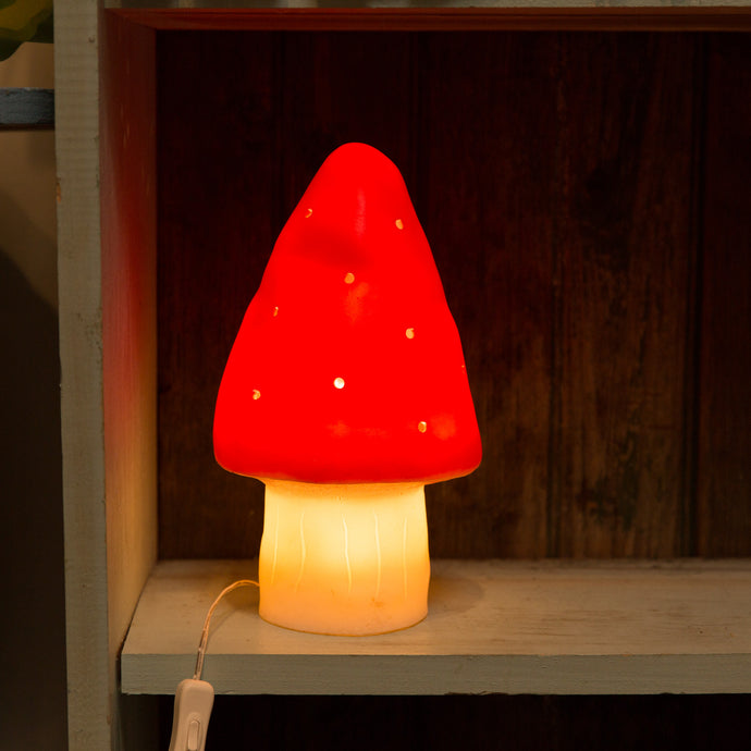 glowing mushroom lamp