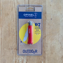 Load image into Gallery viewer, Opinel | My First Opinel No.07 Scouts Folding Knife in Red
