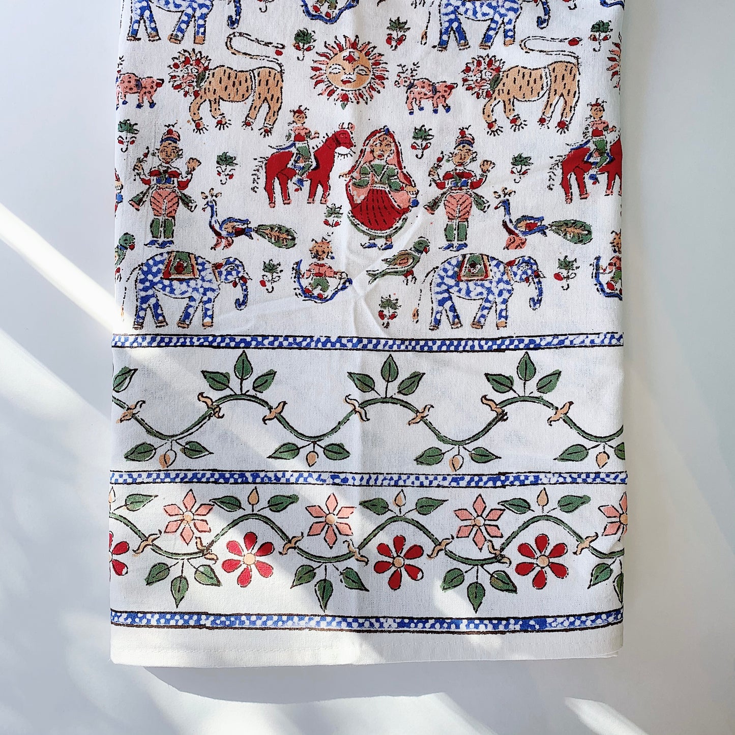 Blockprint Tablecloth | Carnival