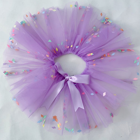 Lavender Confetti Tutu