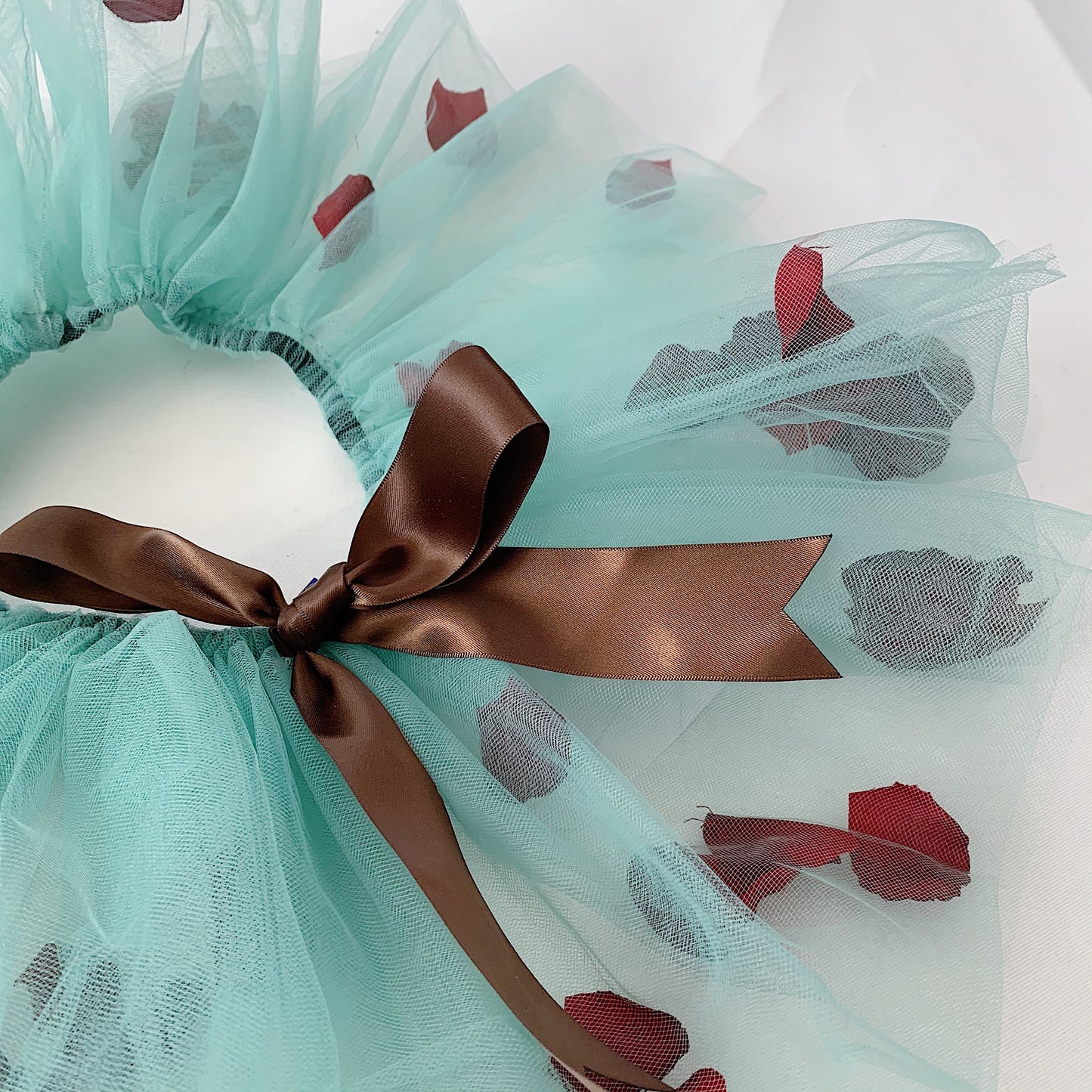 Sage & Chocolate Petal Tutu