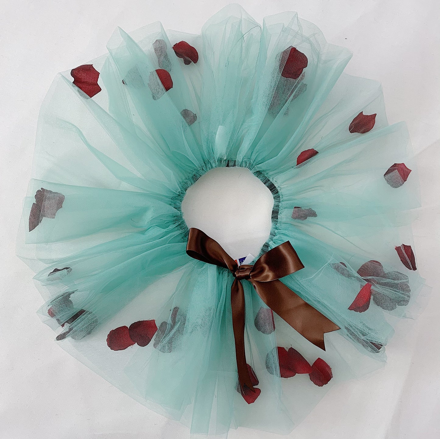 Sage & Chocolate Petal Tutu