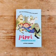 Load image into Gallery viewer, pippi longstocking cover shot laydown top view on wooden background
