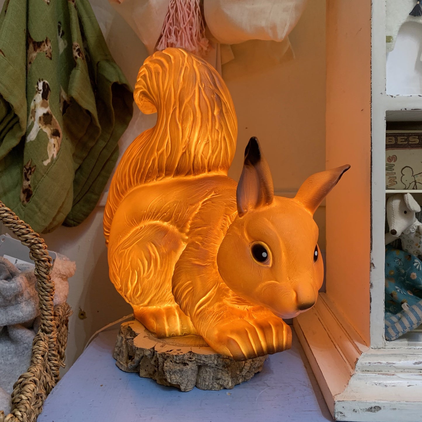 Squirrel Lamp