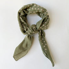 Load image into Gallery viewer, Bandana | Polka Dot in Soft Emerald
