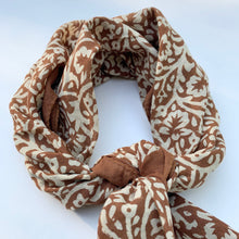Load image into Gallery viewer, Bandana | Lace Flower in Burnt Sienna
