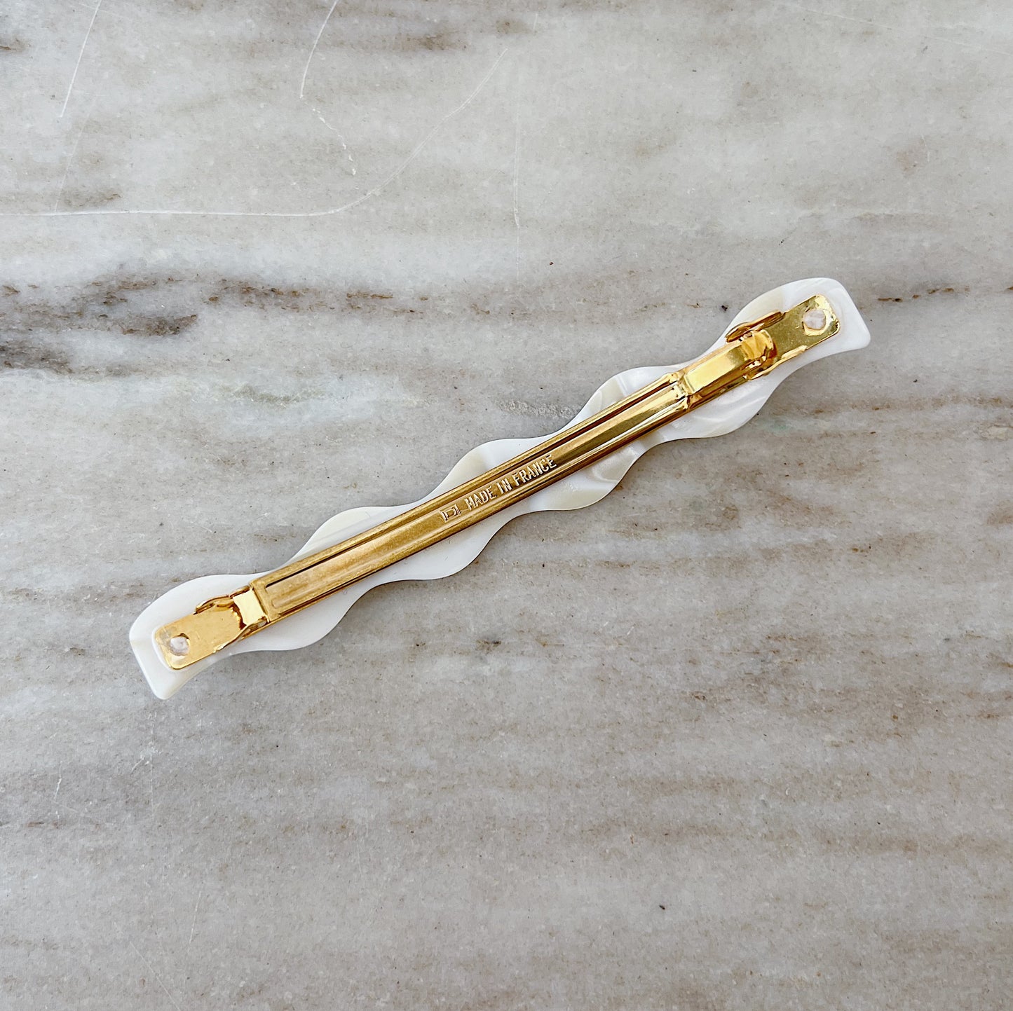 Wavy Alba Skinny Barrette