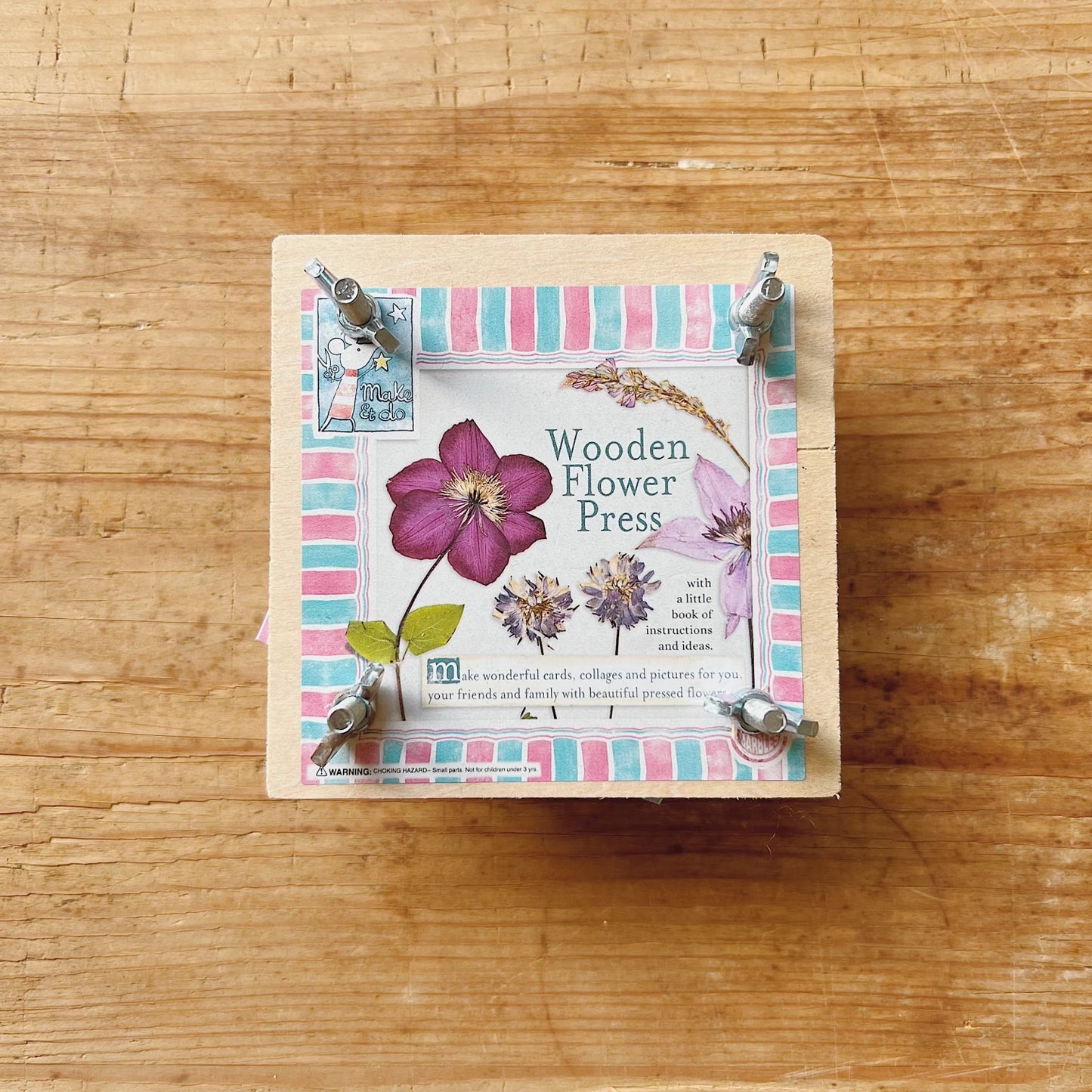 Mini Wooden Flower Press